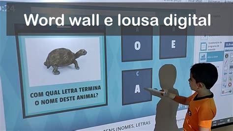 Word wall e lousa digital 